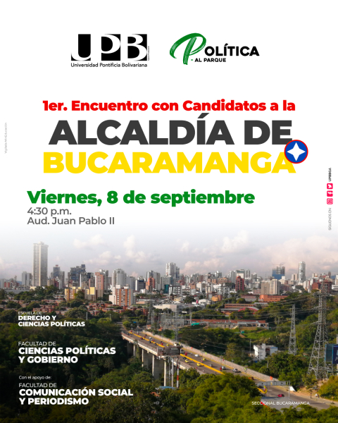1er_encuentro_con_candidatos_a_la_alcaldía_de_bucaramanga_UPB