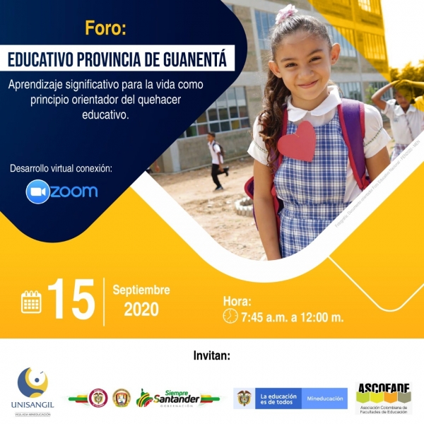 Foro_educativo_provincia_de_Guanentá_-_UNISANGIL