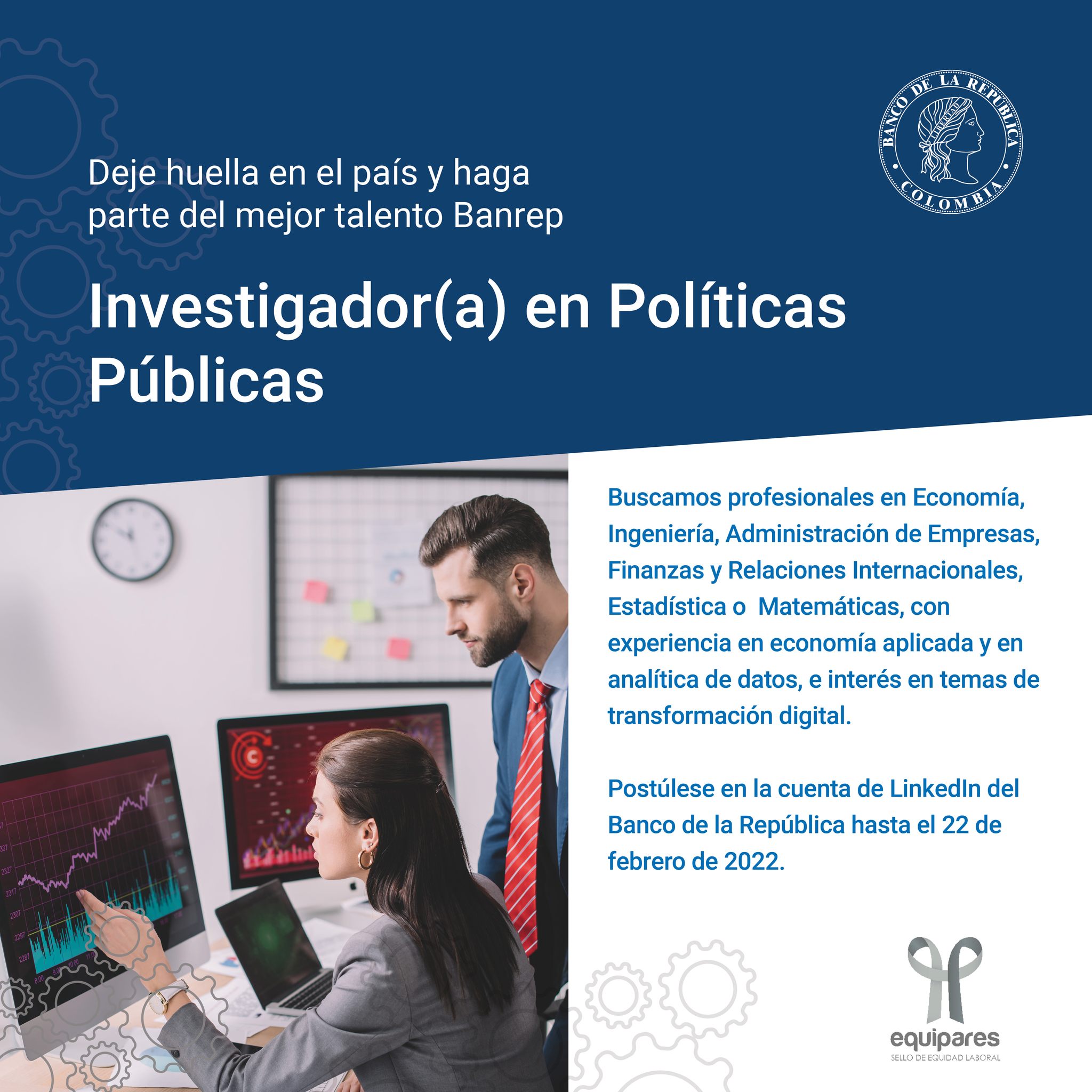 Investigador en póliticas públicas
