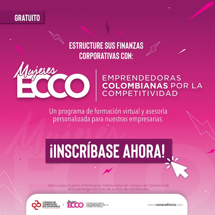 Emprendedoras colombianas por la competitividad CCB