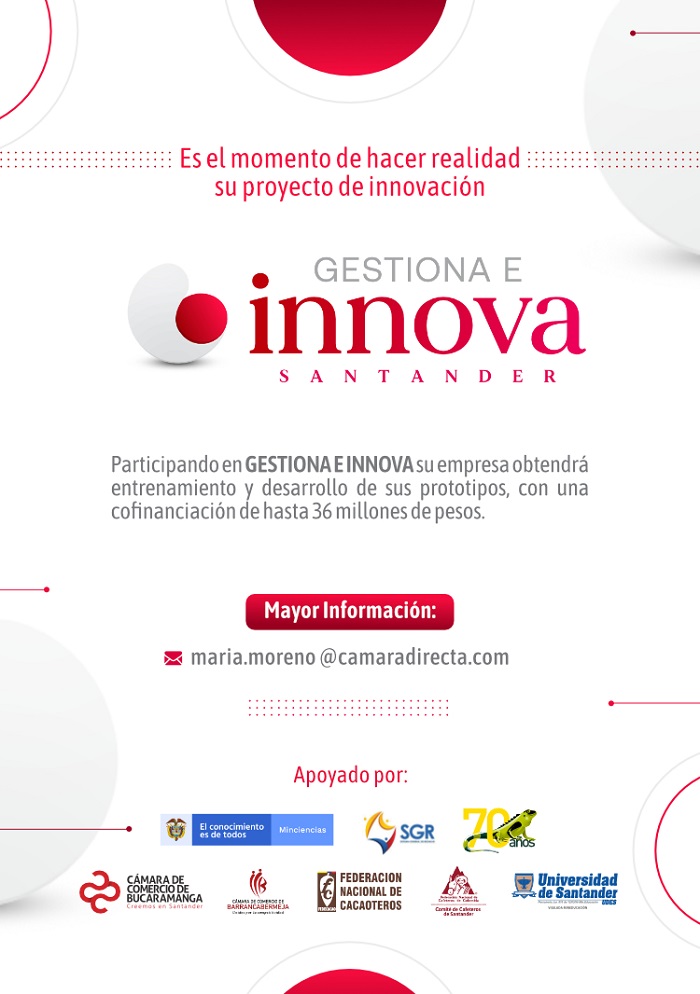 Convocatoria gestiona e innova Santander CCB