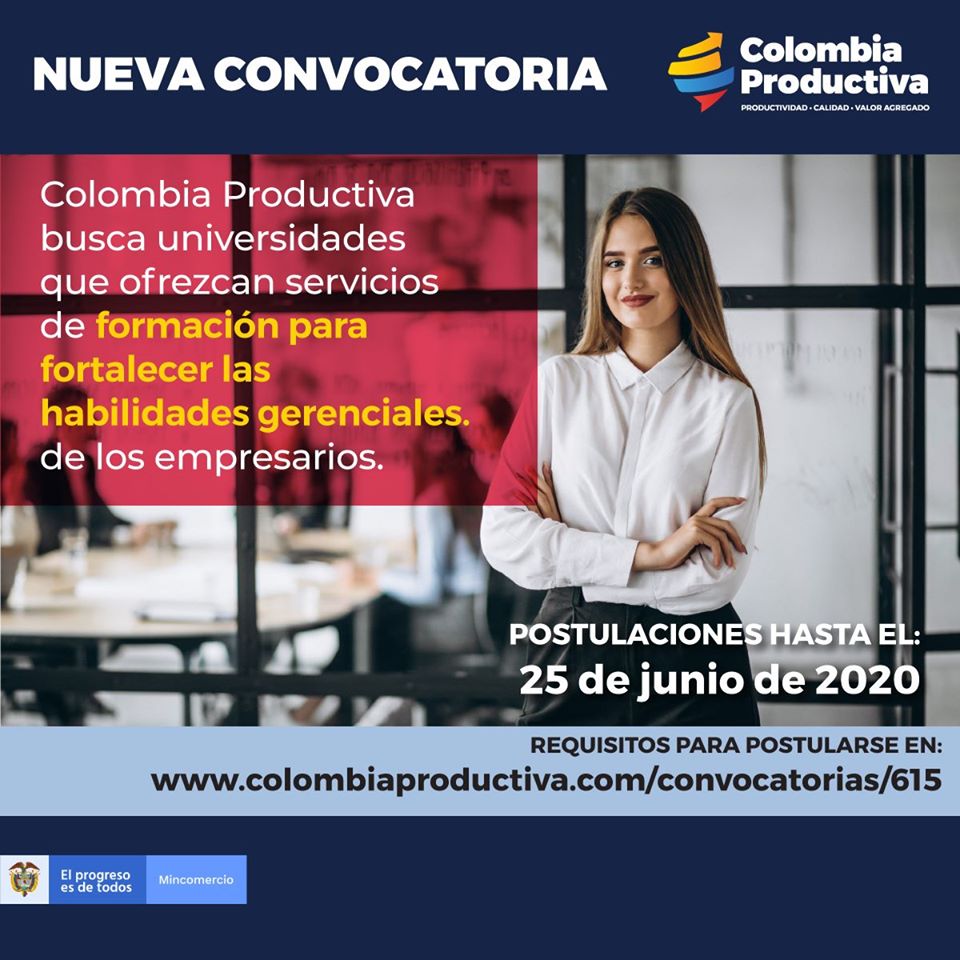 Convocatoria Colombia productiva