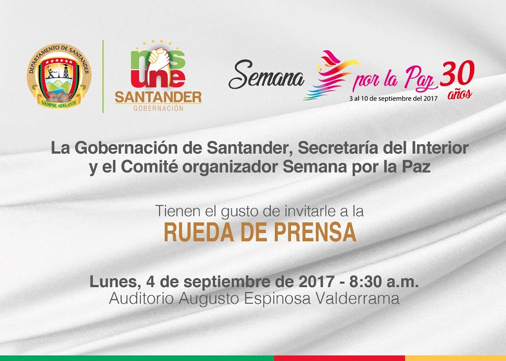 invitacion rueda de prensa