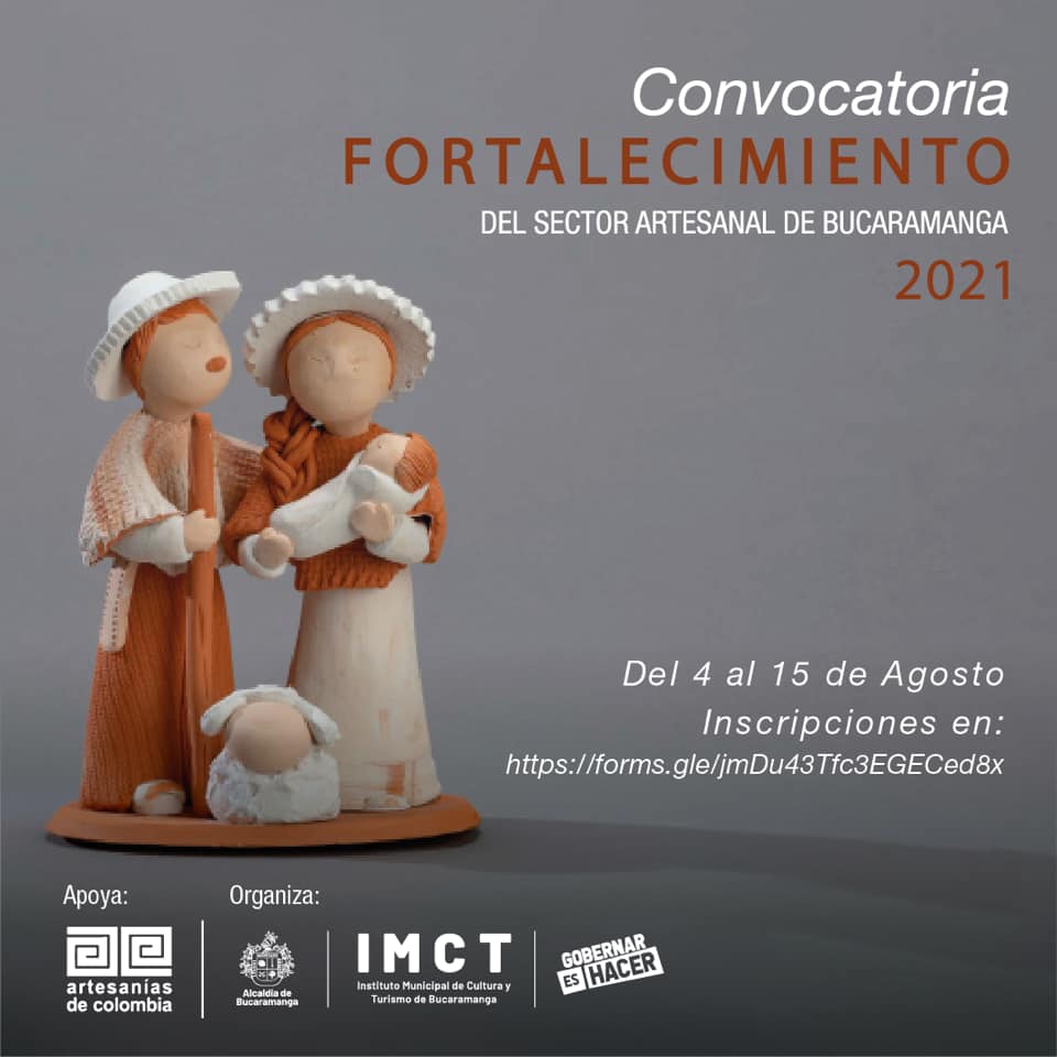 Convocatoria fortalecimiento del sector artesanal de Bucaramanga IMCT