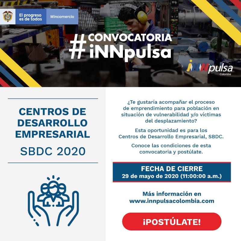 Centros de desarrollo empresarial SBDC 2020