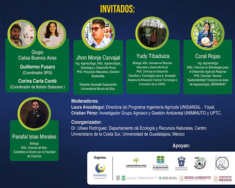 Invitados Webinar UNISANGIL