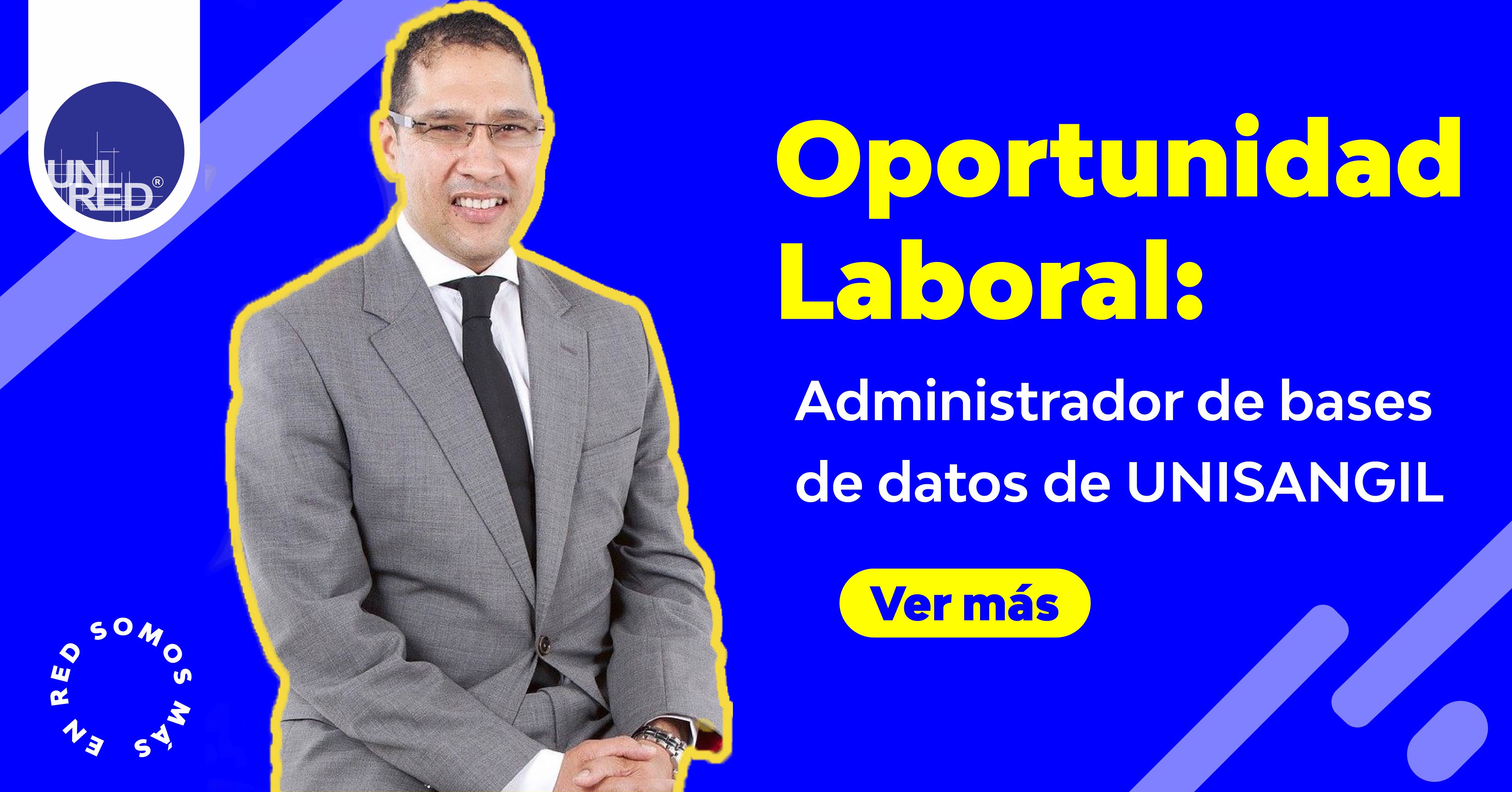 Oportunidad laboral UNISANGIL