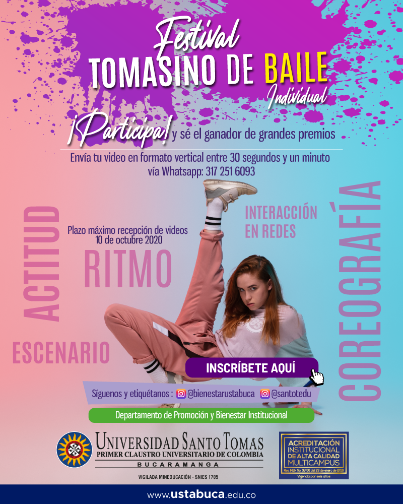 Festival Tomasino de baile individual USTA