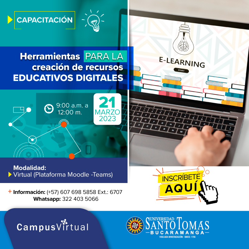 Herramientas para la creación de recursos educativos - USTA