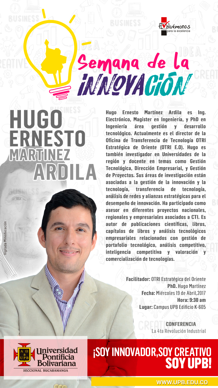 19 ABRIL HUGO MARTINEZ UPB