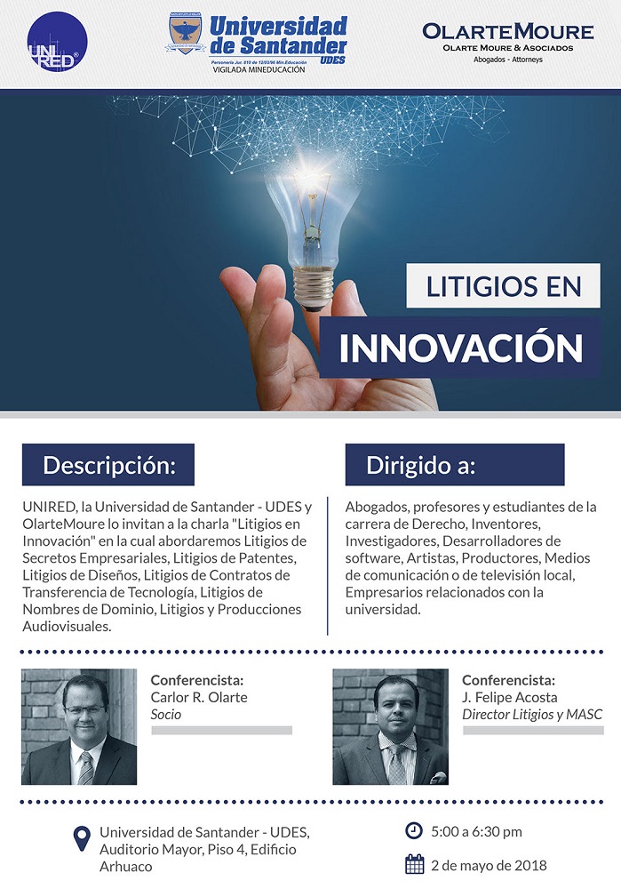 180502 5pm UDES CRO JFA LitigiosInnovacion