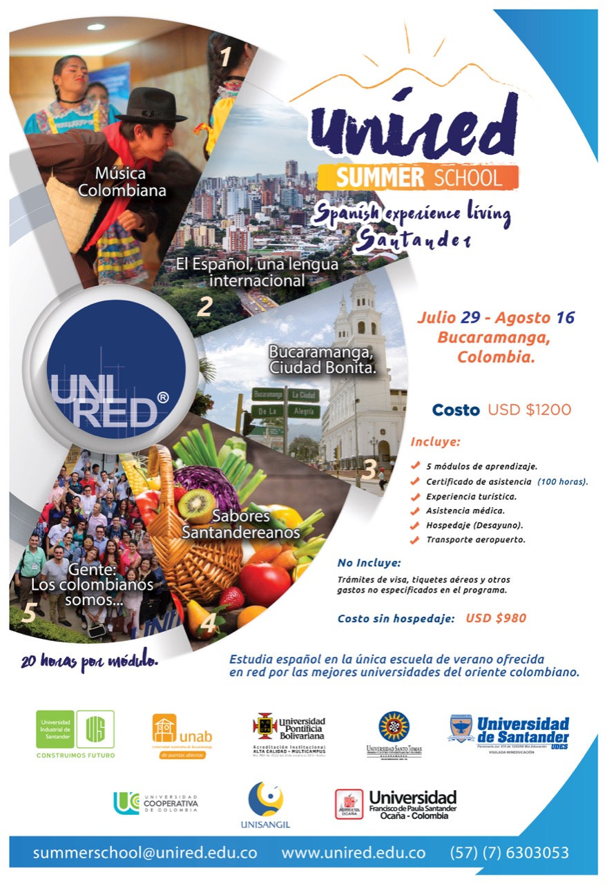 afiche unired summer school