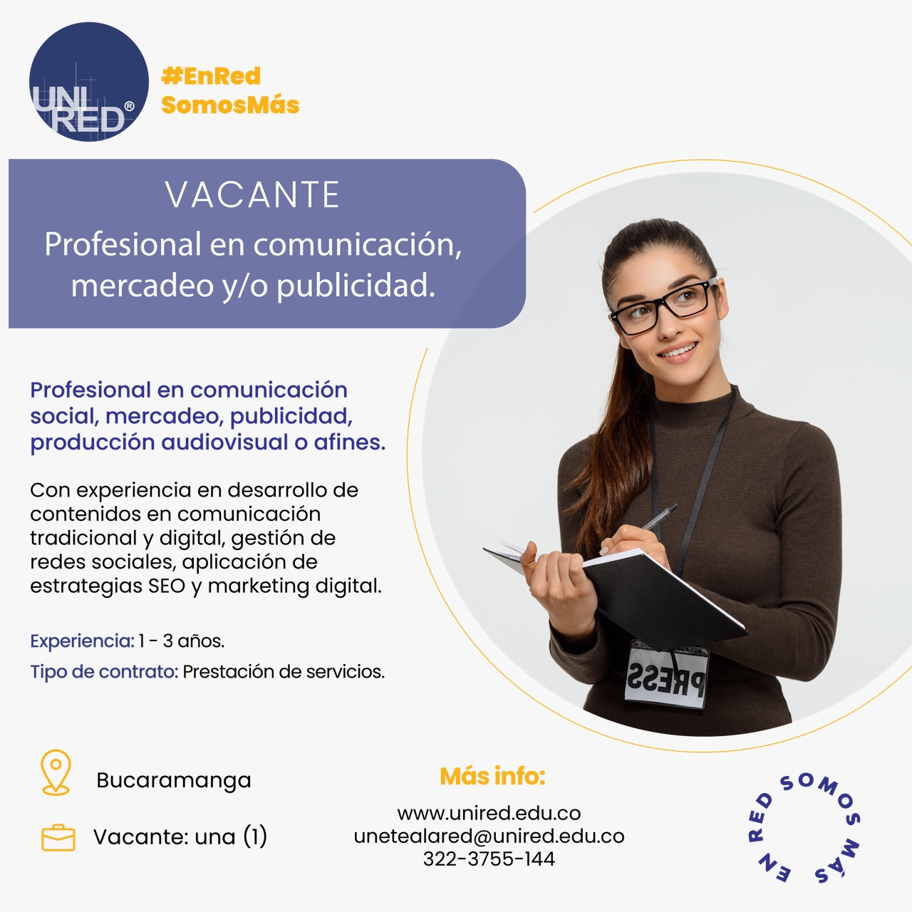 Profesional en comunicación yo mercadeo publicidad